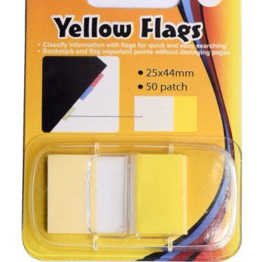 Statesman Post It Flags Yellow