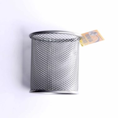 Statesman Round Pen Holder Silver