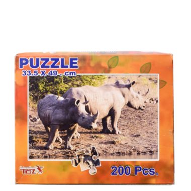 Puzzles 200 Piece Budget Type Cardboard (ideal as a Gift for Charity)