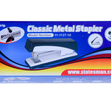Statesman Classic Half Strip Metal Stapler - 20 Sheet