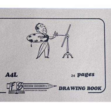 Drawing Book A4l Freedom Brand With Tissue 24 Page
