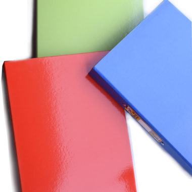 A4 Ring Binder Blue Gloss