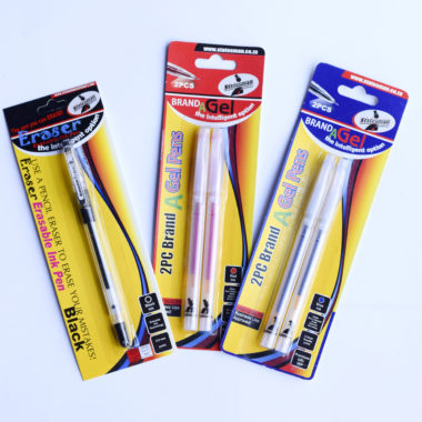 Statesman  Gel Pen Needle Tip Black 2 Pack - (Buy 1 Get 1 Free)