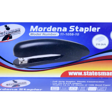 Statesman Moderna Full Strip Plastic Stapler - 16 Sheets