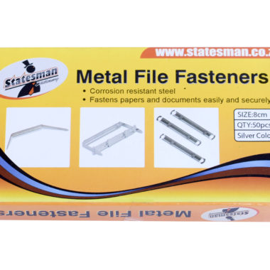 Statesman File Fasteners 80mm Metal 50's