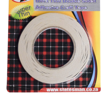 Statesman Ultra Thin Double Sided Tape 50m