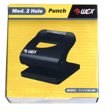 Wex Compact 2-Hole Punch - 20 Pages