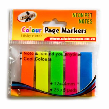 Statesman Colour Page Marker