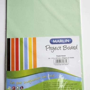 Project Board A4 - 10 Sheet Green
