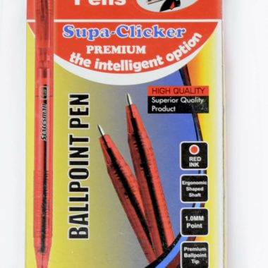 Statesman Click Pens 50 Pack Red Special Offer !!!
