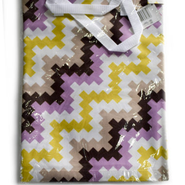 Library Bag Large Funky Colours Euro Quality. washable canvas fabric