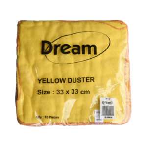 Dust Cloth Yellow/Orange 33x33cm for home,office and school