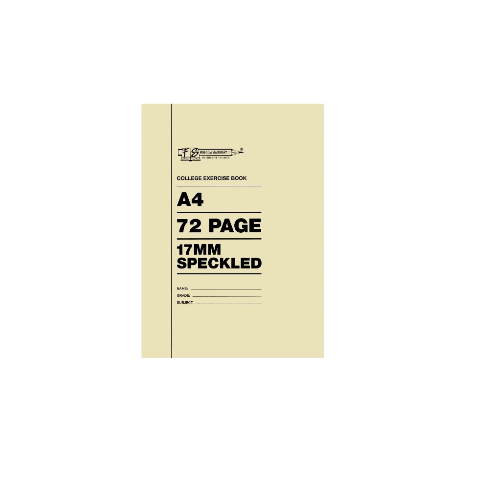 Freedom A4 Book A4 Speckled 17mm 72 page
