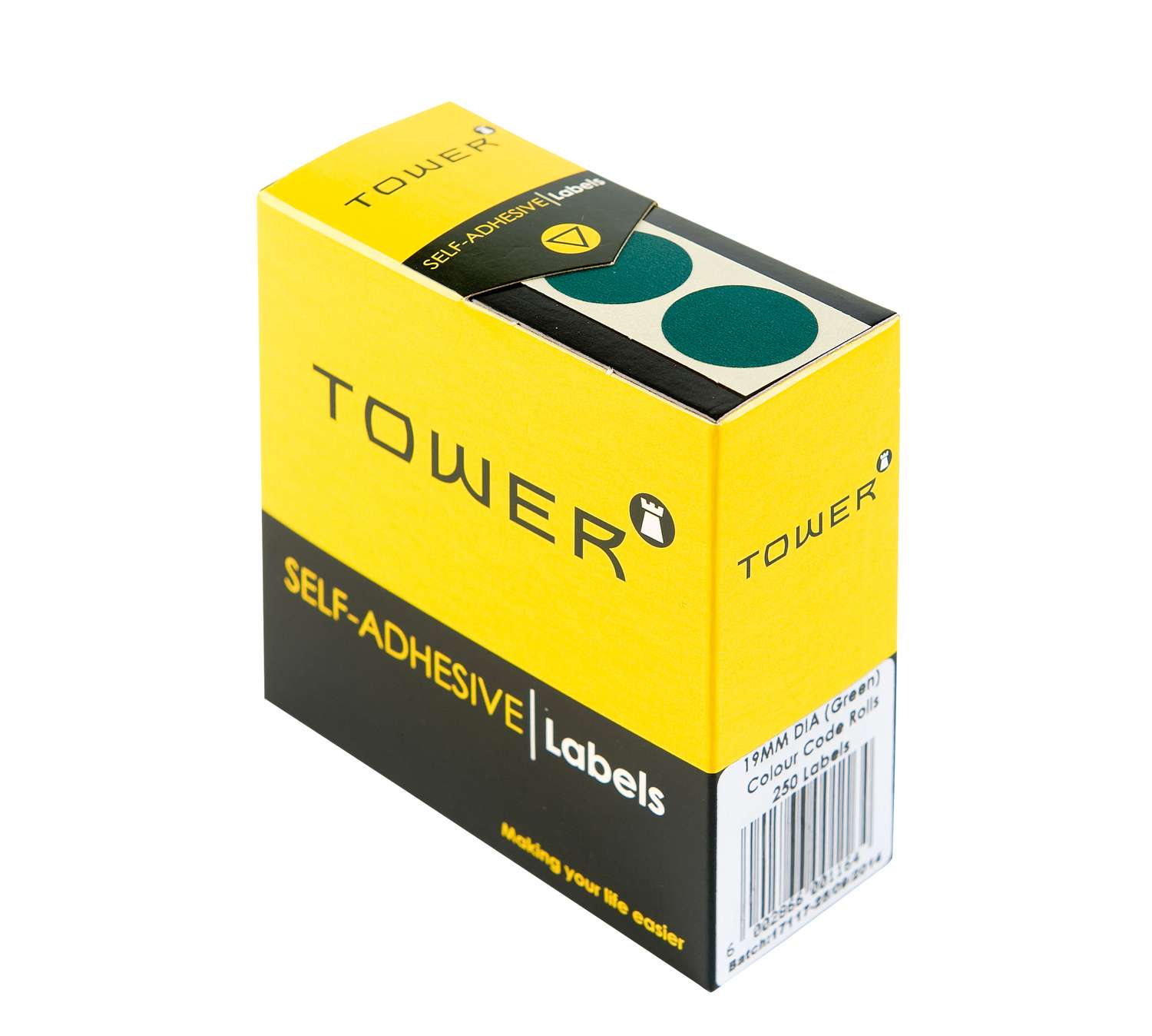 Tower C19 Colour Code Rolls Green