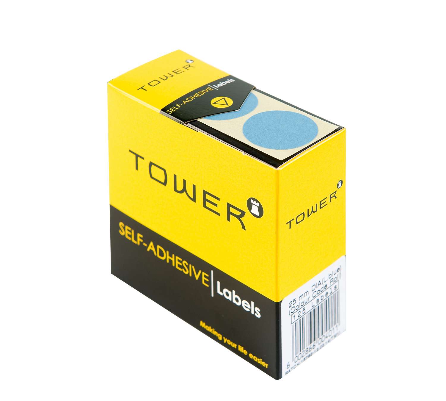 Tower C25 Colour Code Rolls Light Blue