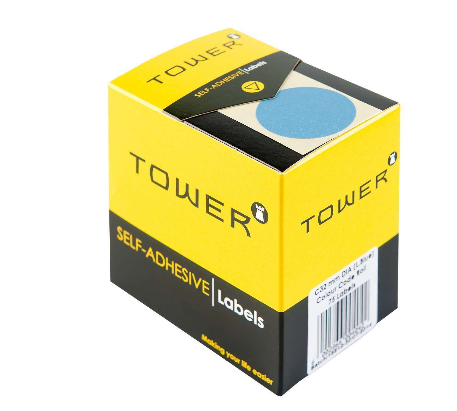 Tower C32 Colour Code Rolls Light Blue