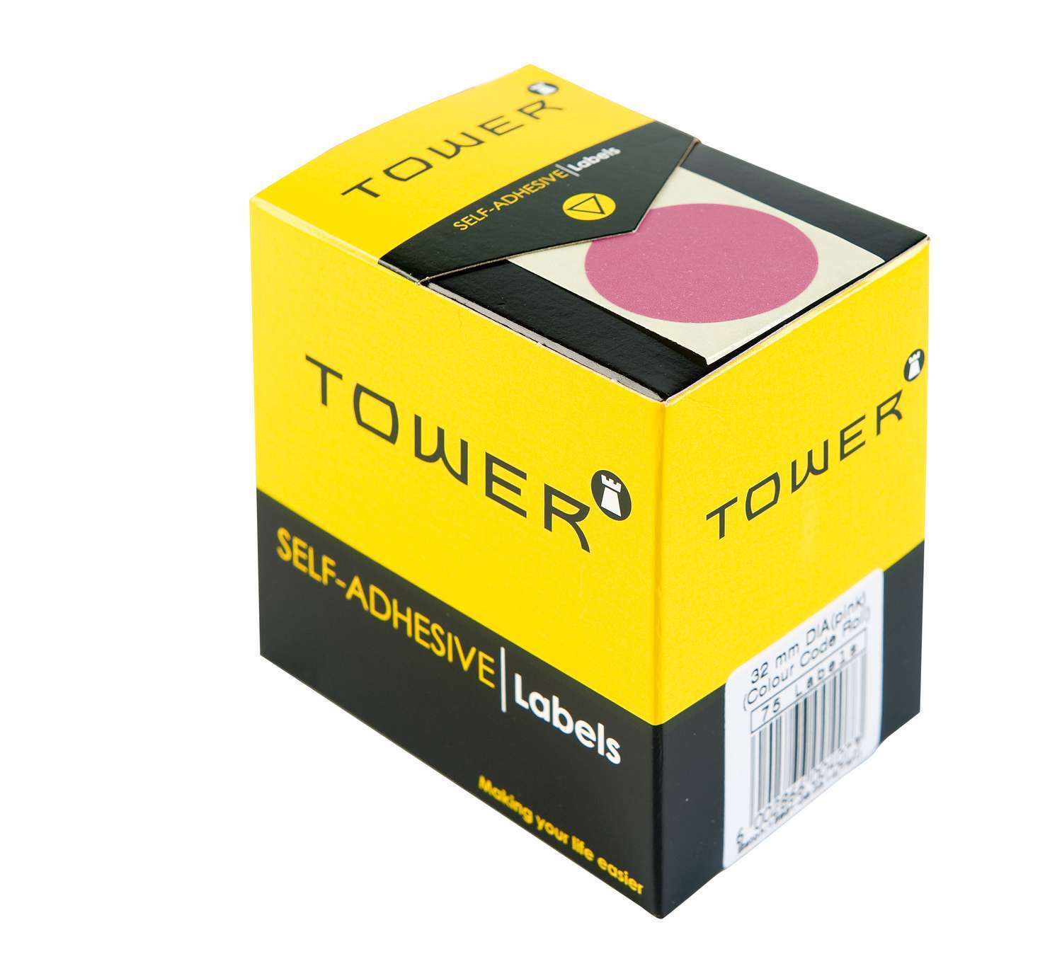 Tower C32 Colour Code Rolls Pink