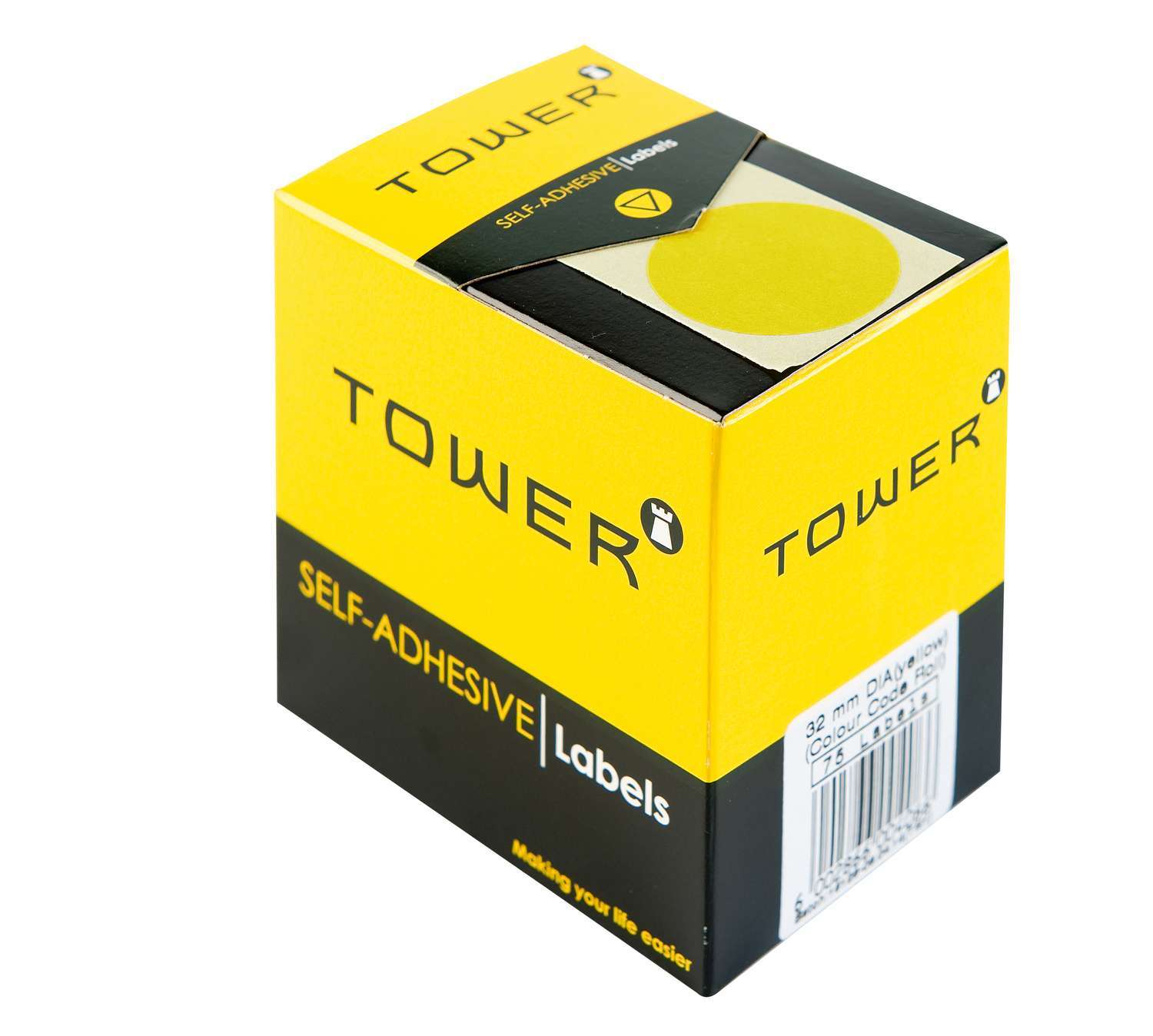 Tower C32 Colour Code Rolls Yellow