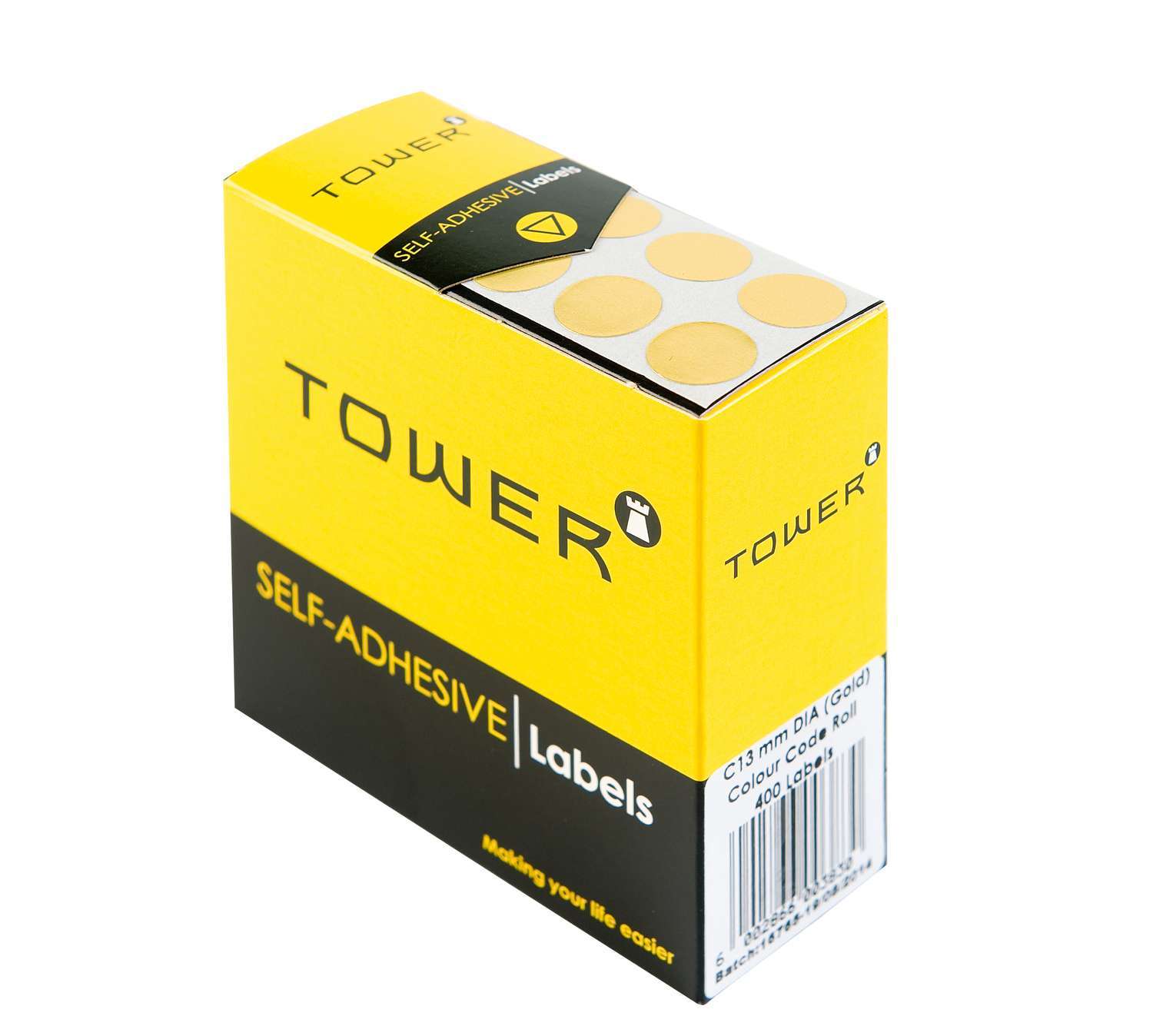Tower C13 Colour Code Rolls Gold