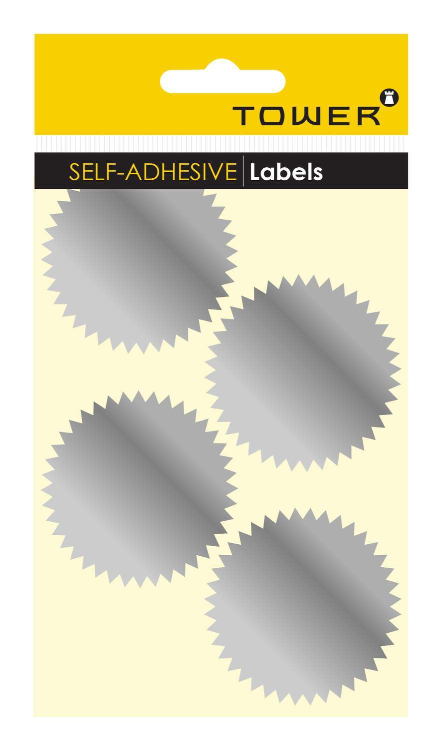 Tower Notorial Seals Silver - 44 Labels