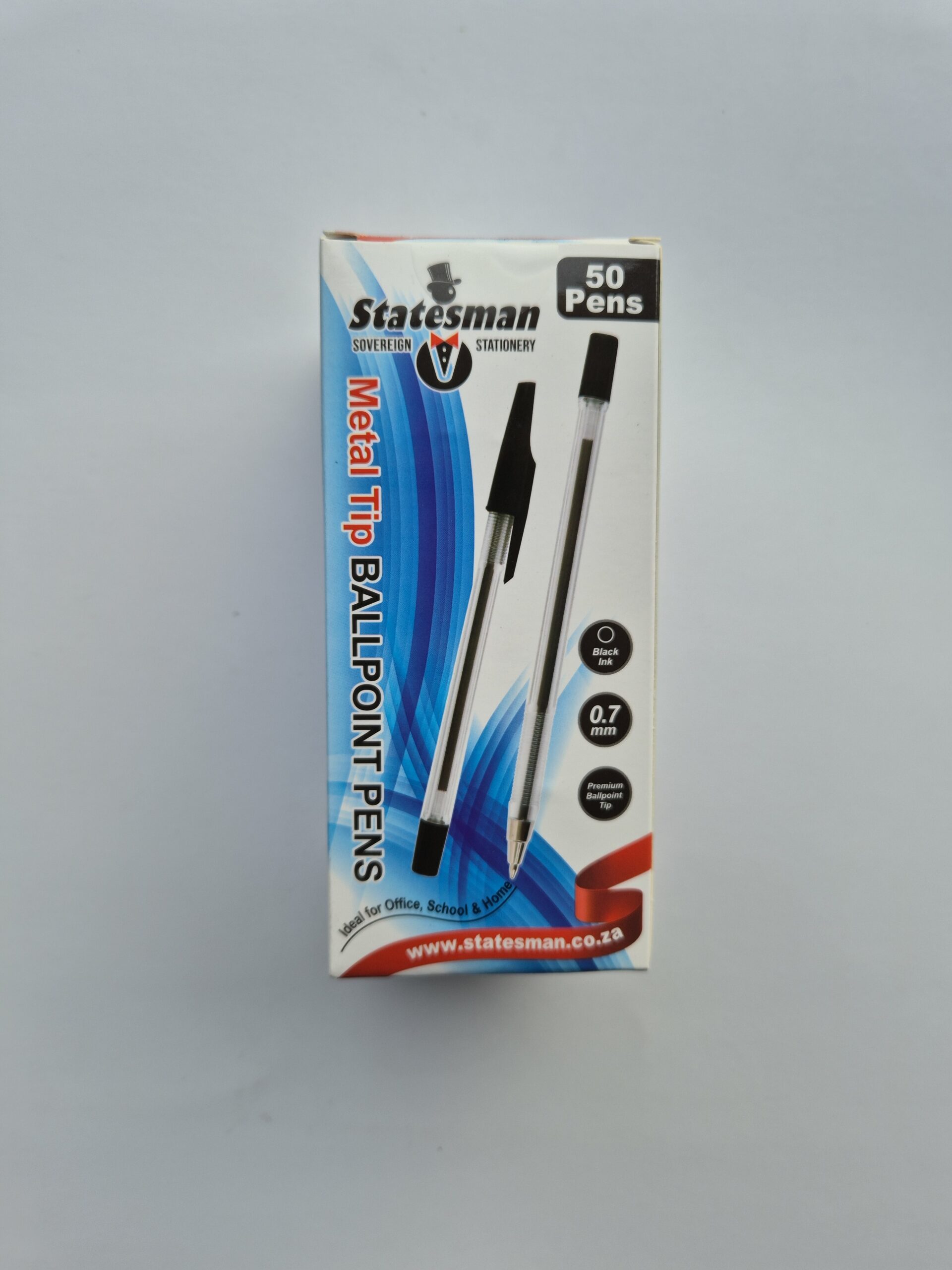 Statesman Ballpoint Pens 50's Black 0.7 - Special Offer !!!