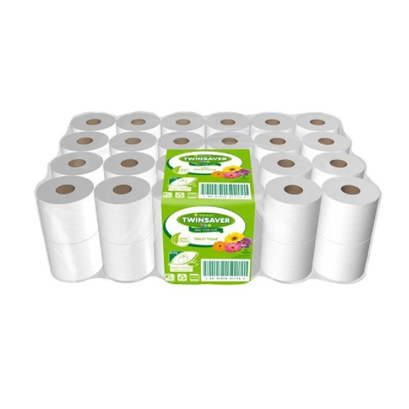 Twinsaver Toilet Roll Paper 1 Ply 48s - ( Strictly Collection Only No Delivery)