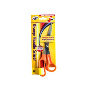 Statesman 198mm Orange Handle Scissor - Ideal For Teachers & Offices - Special Offer !!!