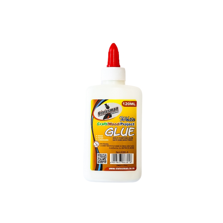 Statesman White Craft Glue 120ml