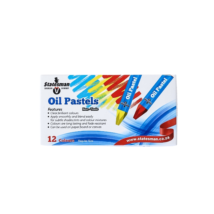 Statesman Oil Pastels 12's
