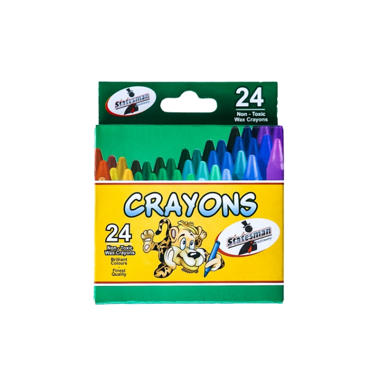Statesman Wax Crayons 24's - Special Offer !!!