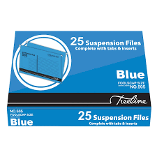 Treeline Fool Scrap Suspension Files Blue Pack Of 25