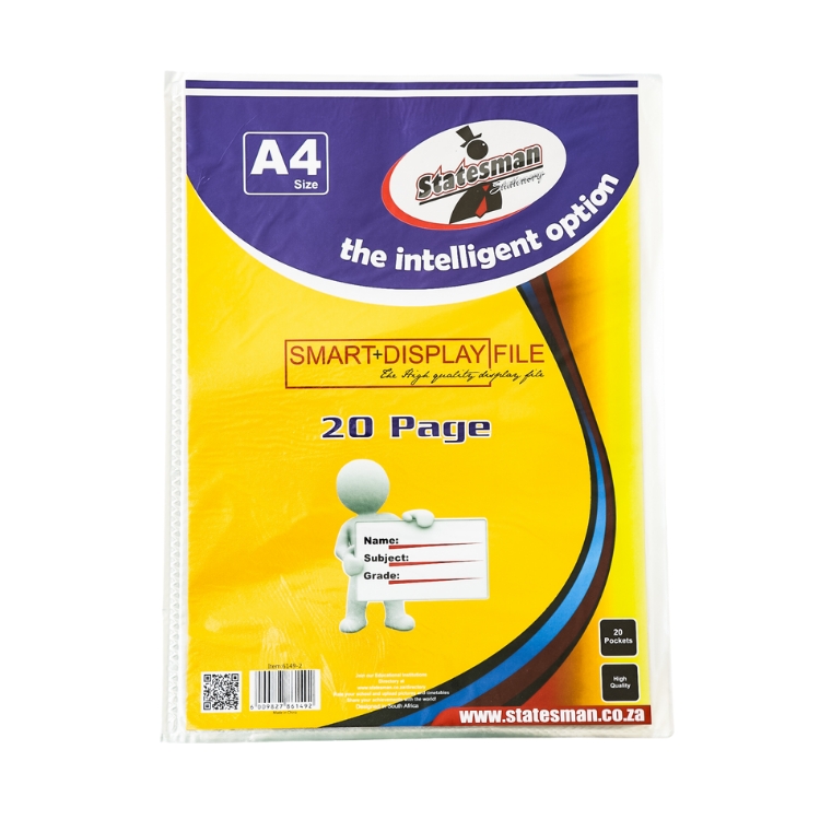 A4 Flip File 20 Page