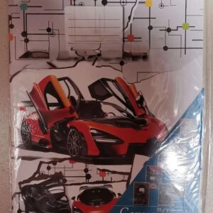 A4 Sports Car Mc Pre-Cut Books Covers 5 Pack