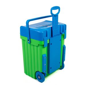 Cadii School Bag C23 Lime/Blue