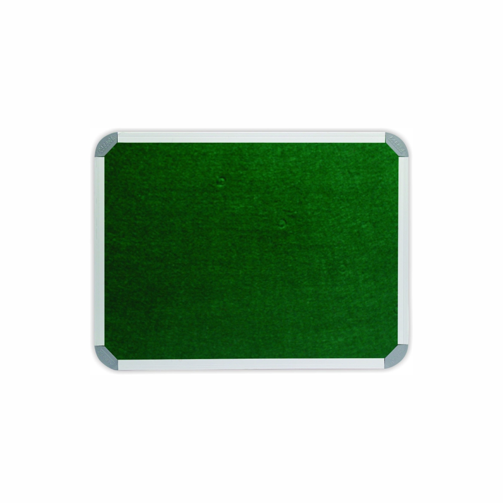 Parrot Info Green Felt Board Aluminum Frame 600 x 450mm