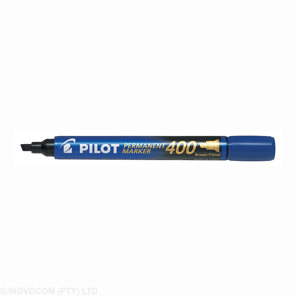 Pilot Permanent Marker 400 Chisel Tip – Blue