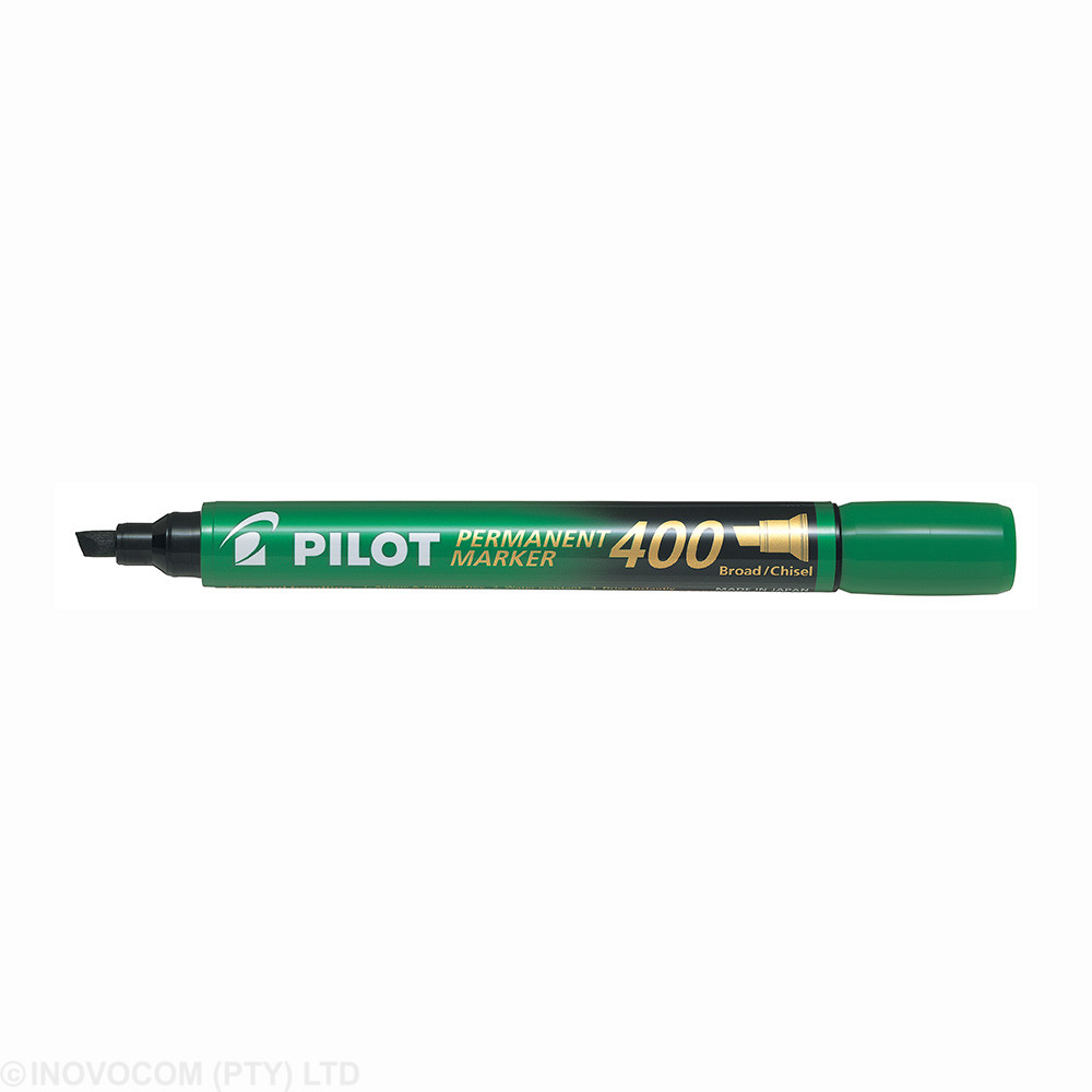 Pilot Permanent Marker 400 Chisel Tip – Green