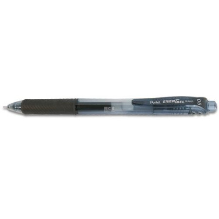 Pentel Energel  BLN105 Click Needle Tip Roller Ball 0.5mm – Black