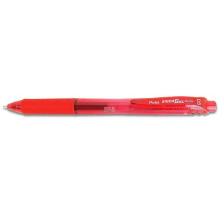 Pentel Energel Click Needle Tip Roller Ball 0.5mm – Red