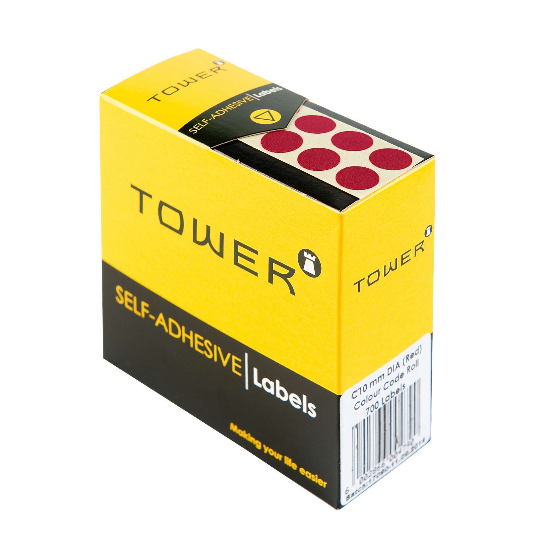 Tower C10 Colour Code Rolls Red